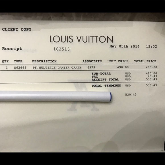 Louis Vuitton Multiple wallet Damier Graphite canv - Picture 5 of 8